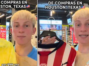 Aficionado argentino explota porque la playera de Chivas vale lo mismo que la de Brasil: 'Los están robando'