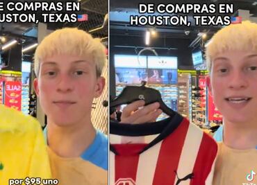 Aficionado argentino explota porque la playera de Chivas vale lo mismo que la de Brasil: 'Los están robando'