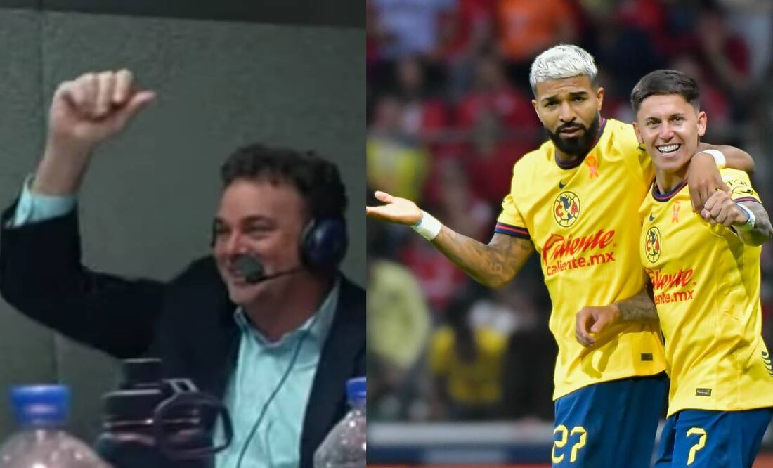 David Faitelson negó que haya festejado el gol del América ante Toluca en Liguilla. Foto: Especial