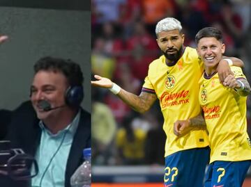 David Faitelson negó que festejó los goles del América ante Toluca: 'Estaba emocionado'