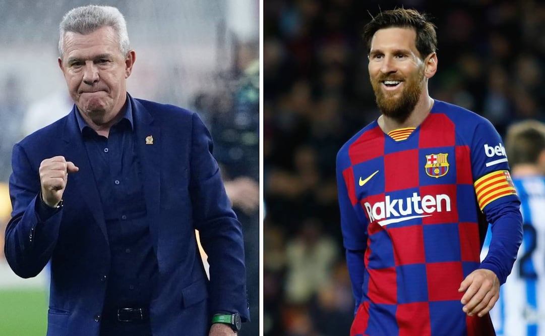 Javier Aguirre recordó la primera vez que vio a Lionel Messi jugando. Foto: Especial
