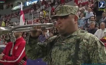 Soldado que cometió error en el Himno Nacional podría ser sancionado hasta con prisión