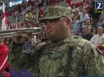 Soldado que cometió error en el Himno Nacional podría ser sancionado hasta con prisión