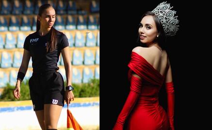 Selene Figueroa, la reina de belleza que se hace un espacio en el futbol como árbitra de la Liga MX