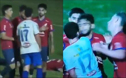 Tremendo nocaut en pleno partido de futbol se vuelve viral y le da la vuelta al mundo