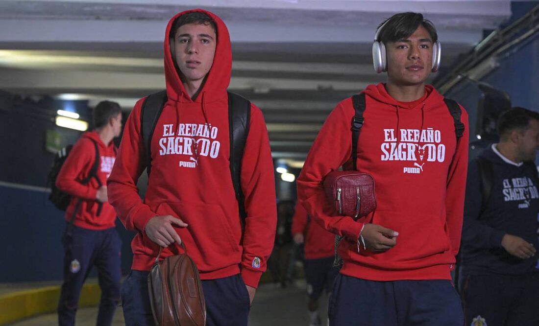 Mateo Chávez y Yael Padilla son dos de los canteranos más destacados de Chivas. Foto: Imago7