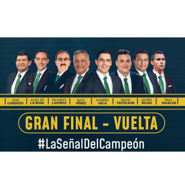 Estos son los comentaristas y analistas que estarán en la transmisión de TUDN para la Final de Vuelta entre Toluca vs América. Foto: Especial