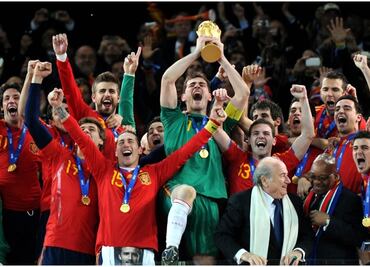 Las selecciones que ganaron el Mundial fuera de su continente; sólo cuatro lo han logrado