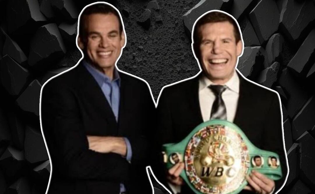 David Faitelson y Julio César Chávez. FOTO:@DavidFaitelson_