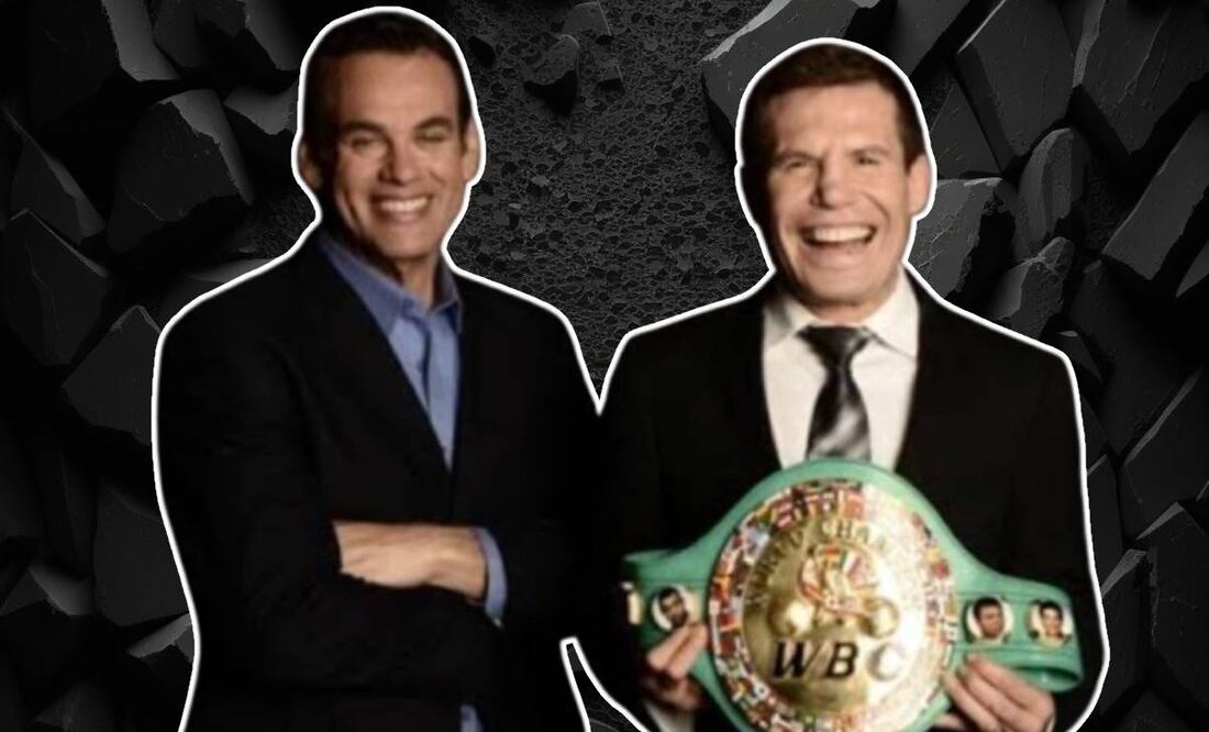 David Faitelson y Julio César Chávez. FOTO:@DavidFaitelson_