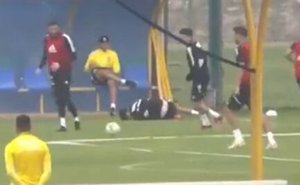 André Pierre Gignac comete brutal barrida contra un canterano de Tigres