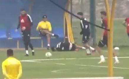 André Pierre Gignac comete brutal barrida contra un canterano de Tigres