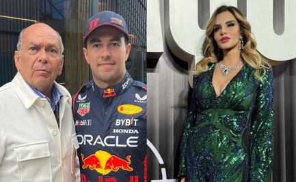 Relacionan sentimentalmente al padre de Checo Pérez con la actriz Lucía Méndez