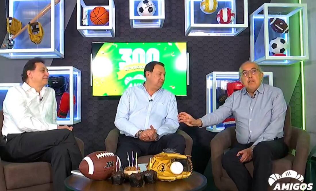 Pepe Segarra se reunió con Toño de Valdés y Enrique Burak en Televisa. Foto: Especial