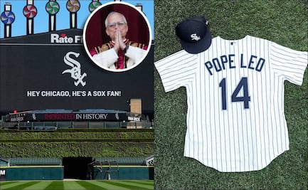 El Papa León XIV es fan de los White Sox de la MLB; su camisola ya va en camino