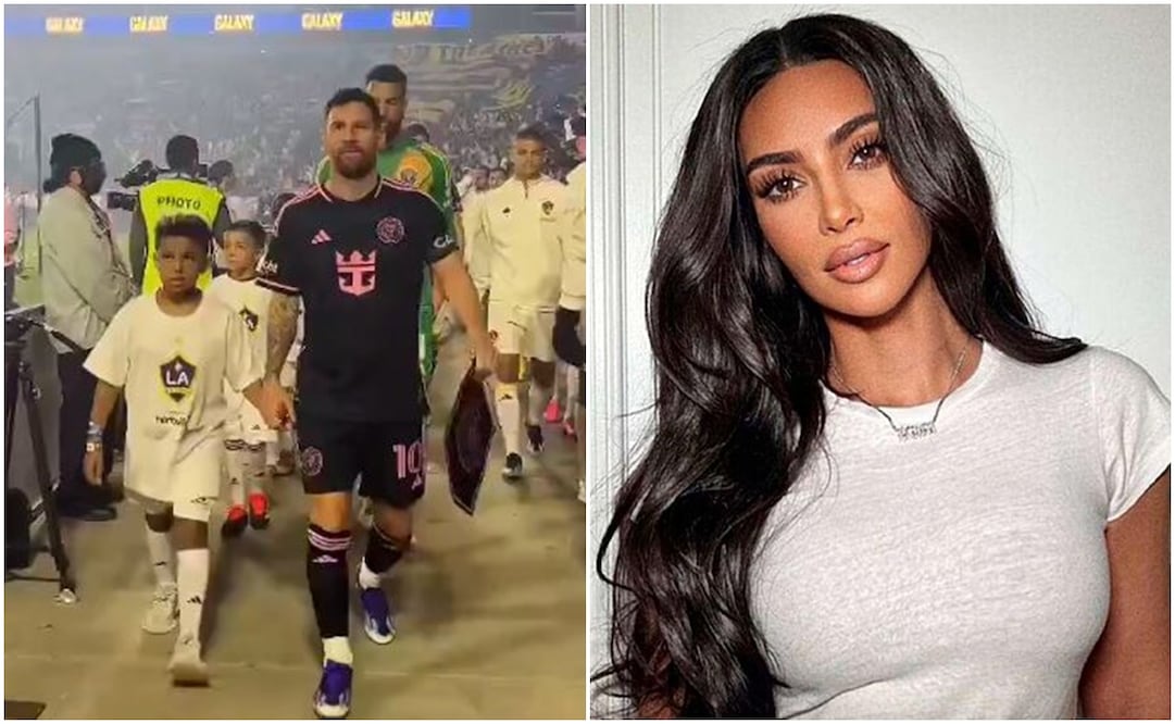 Hijo de Kim Kardashian de la mano de Lionel Messi