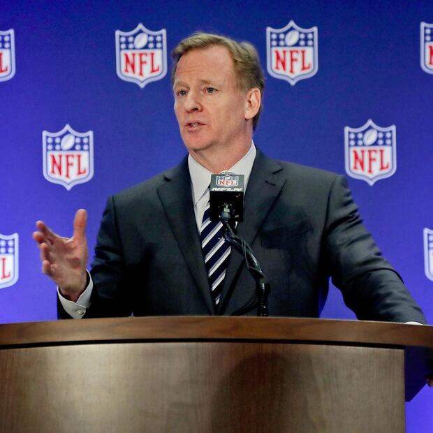 Roger Goodell. Fuente: Instagram @roger_goodell_nfl_commish