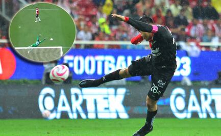 Aldo Rocha respondió con otro golazo para empatar el Clásico Tapatío