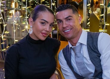 Georgina Rodríguez reveló una tierna postal de Cristiano Ronaldo junto a sus hijos