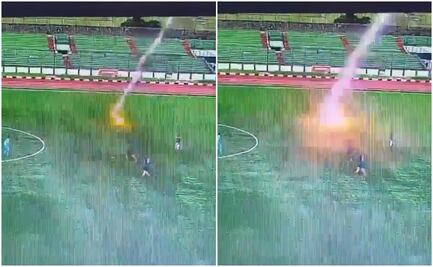 ¡Terrible muerte! Futbolista falleció en el campo luego de impacto de un rayo