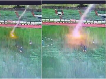 ¡Terrible muerte! Futbolista falleció en el campo luego de impacto de un rayo