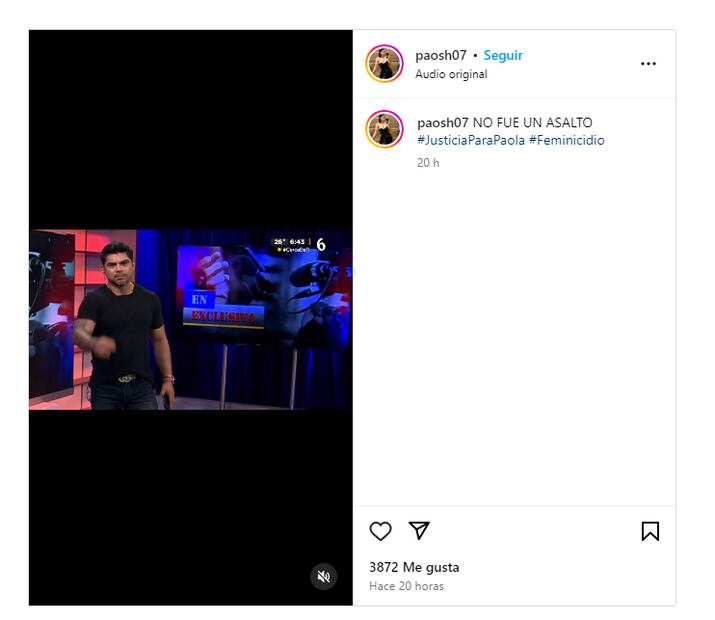 La mamá de Paola Salcedo rechazó que su hija murió a causa de un asalto y apunta contra el Titán. Foto: Especial