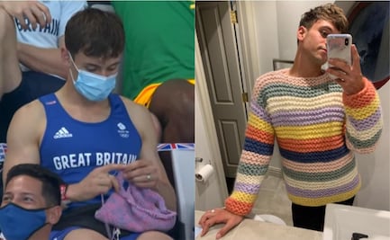 Tom Daley, el campeón olímpico de clavados que teje hermosas prendas
