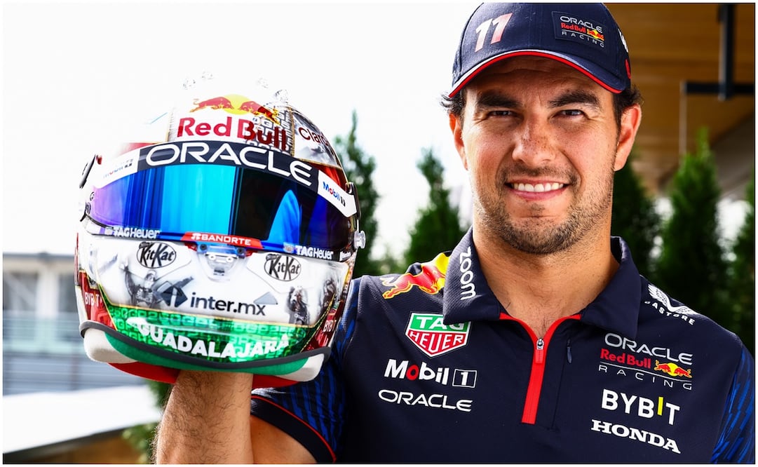 Sergio 'Checo' Pérez, piloto mexicano de Fórmula 1 - @redbullracing