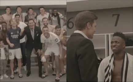 Tom Brady festejó el triunfo del Real Madrid con los jugadores merengues en el vestuario