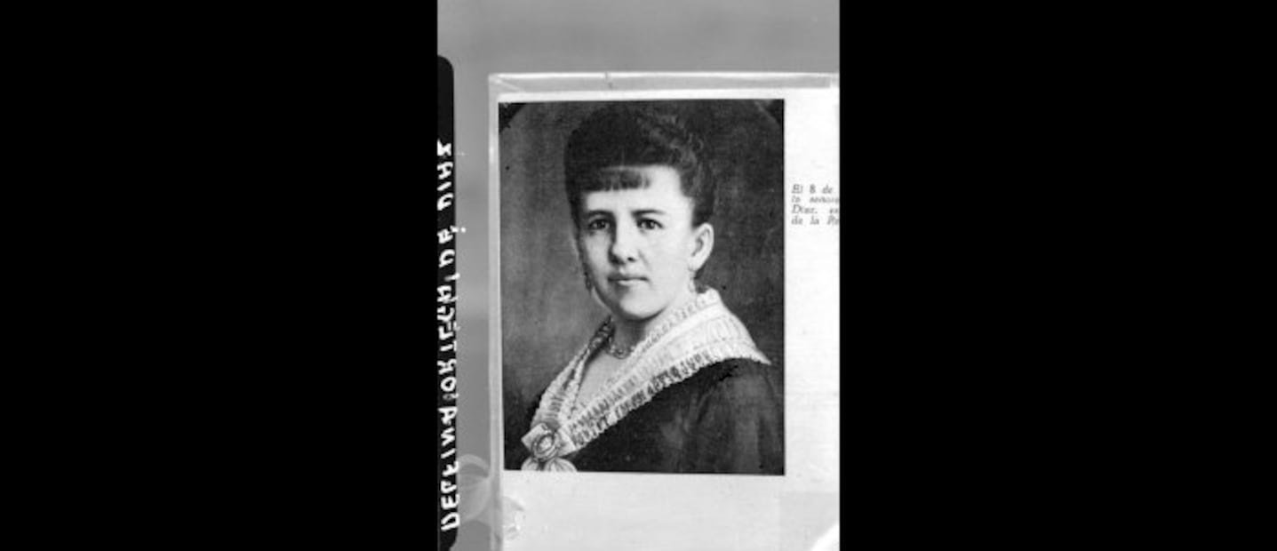 Delfina y Carmen, las dos esposas de Porfirio Díaz