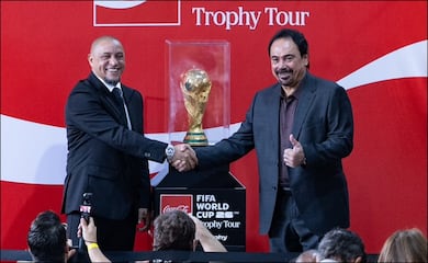 La Ciudad de México recibe el trofeo de la Copa del Mundo a días del inicio del torneo