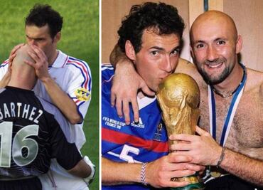 El famoso beso en la calva que llevó a Francia a ganar el Mundial de 98