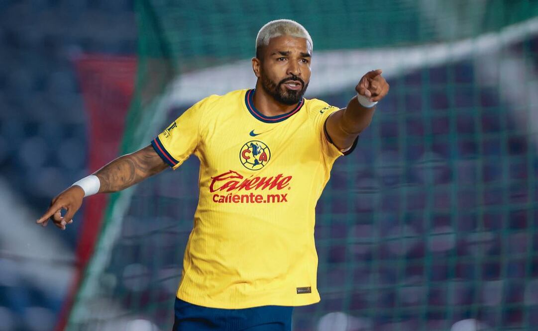 La goleada del América comenzó con el soberbio gol de Aguirre. Foto: @ClubAmerica