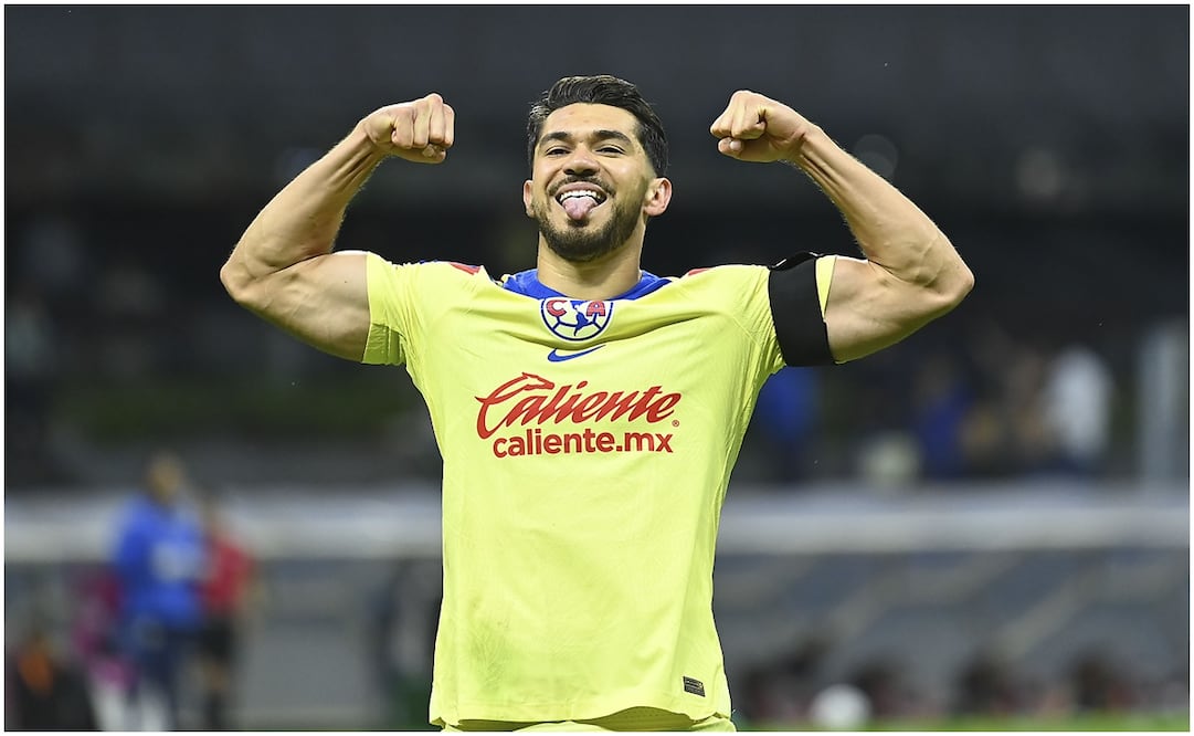 Henry Martín con América festejando un gol / FOTO: Imago7