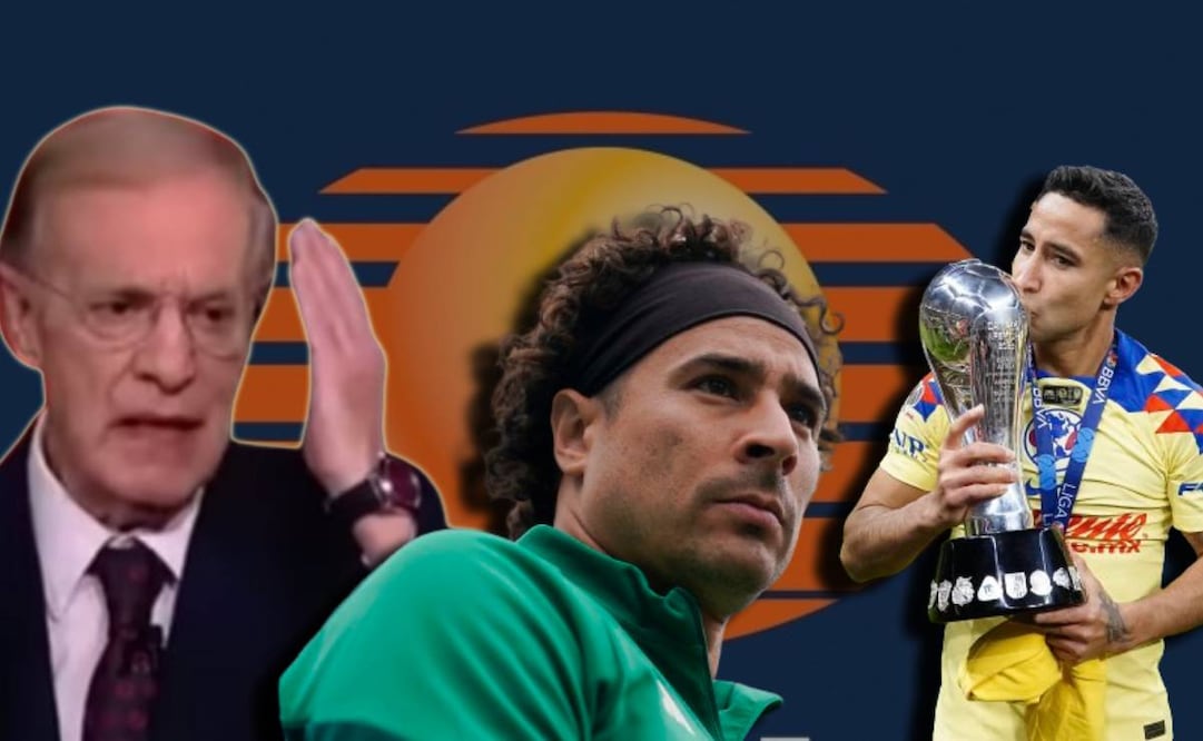 José Ramón Fernández en un programa, Guillermo Ochoa con Selección y Luis Fuentes campeón con América / FOTOS: Captura e Imago7