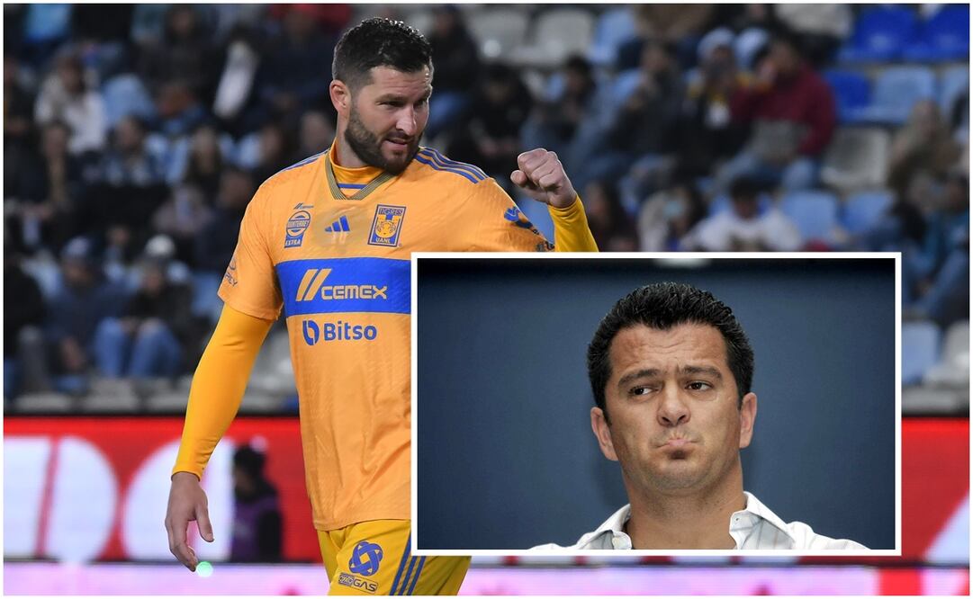 André Pierre Gignac festejando ante Pachuca / FOTO: Imago7