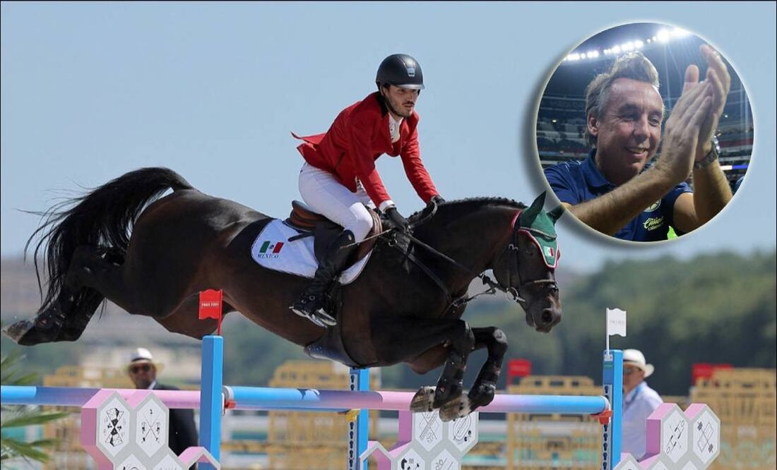 Andrés Azcárraga, durante su participación en París 2024. FOTO: @CONADE
