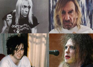 ¿Qué les pasó? El antes y después de Robert Smith e Iggy Pop
