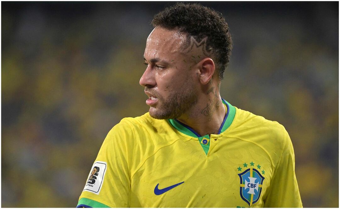 Neymar Jr en un partido con la Selección Brasileña - AFP