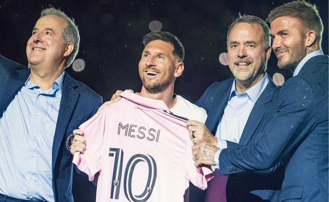 La casaca de Lionel Messi. Fuente: Instagram @intermiamicf