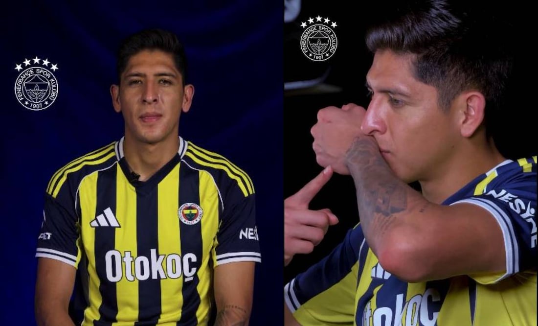 Edson Álvarez fue entrevistado por su club, donde ya tiene nuevo 'mote'. FOTOS: @Fenerbahce