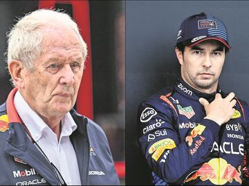 Checo Pérez fue respaldado por Helmut Marko en plenas vacaciones de la Fórmula 1