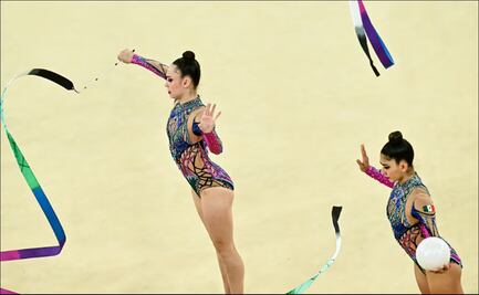Espectacular debut del equipo mexicano de gimnasia rítmica en los Juegos Olímpicos de París 2024