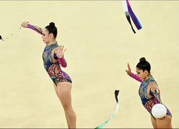 Espectacular debut del equipo mexicano de gimnasia rítmica en los Juegos Olímpicos de París 2024