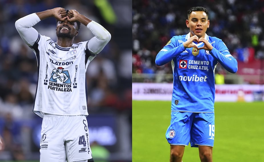 Pachuca y Cruz Azul en partido, durante la fase regular del torneo Apertura 2026 - Foto: Imago7