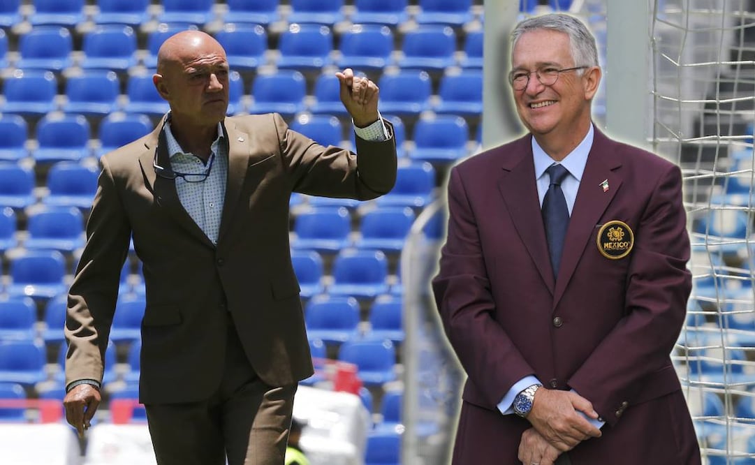 José Luis Sánchez Solá y Ricardo Salinas Pliego. FOTOS: Imago7