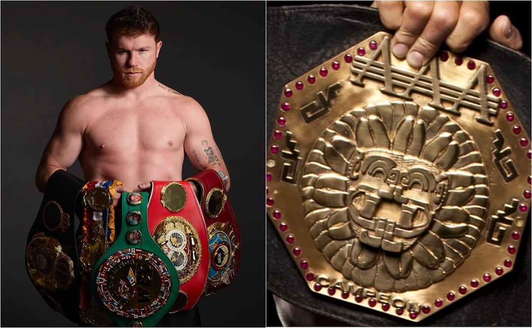 El excampeón de Lucha Libre AAA se autodenominó "El Canelo de Triple A" | FOTO: Especial