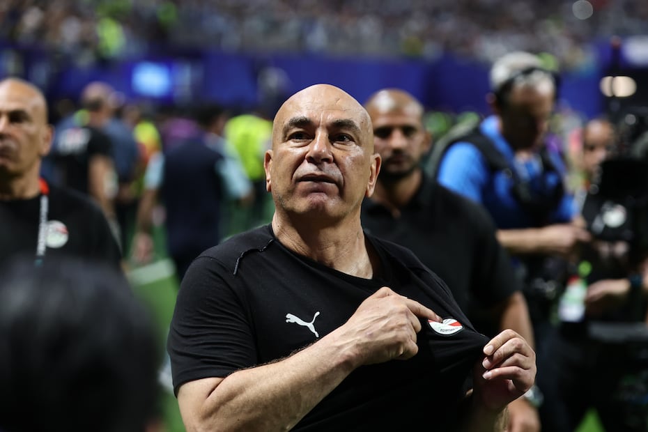 Hossam Hassan, entrenador de la selección de Egipto, durante el Mundial de 2026 - Foto: EFE