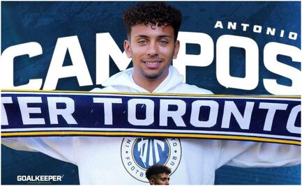 Hijo de Jorge Campos firma su primer contrato profesional; jugará en la Premier League de Canadá
