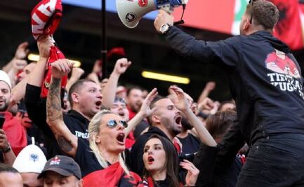 UEFA impone multa a Albania por conducta inapropiada de sus aficionados durante juego contra Croacia